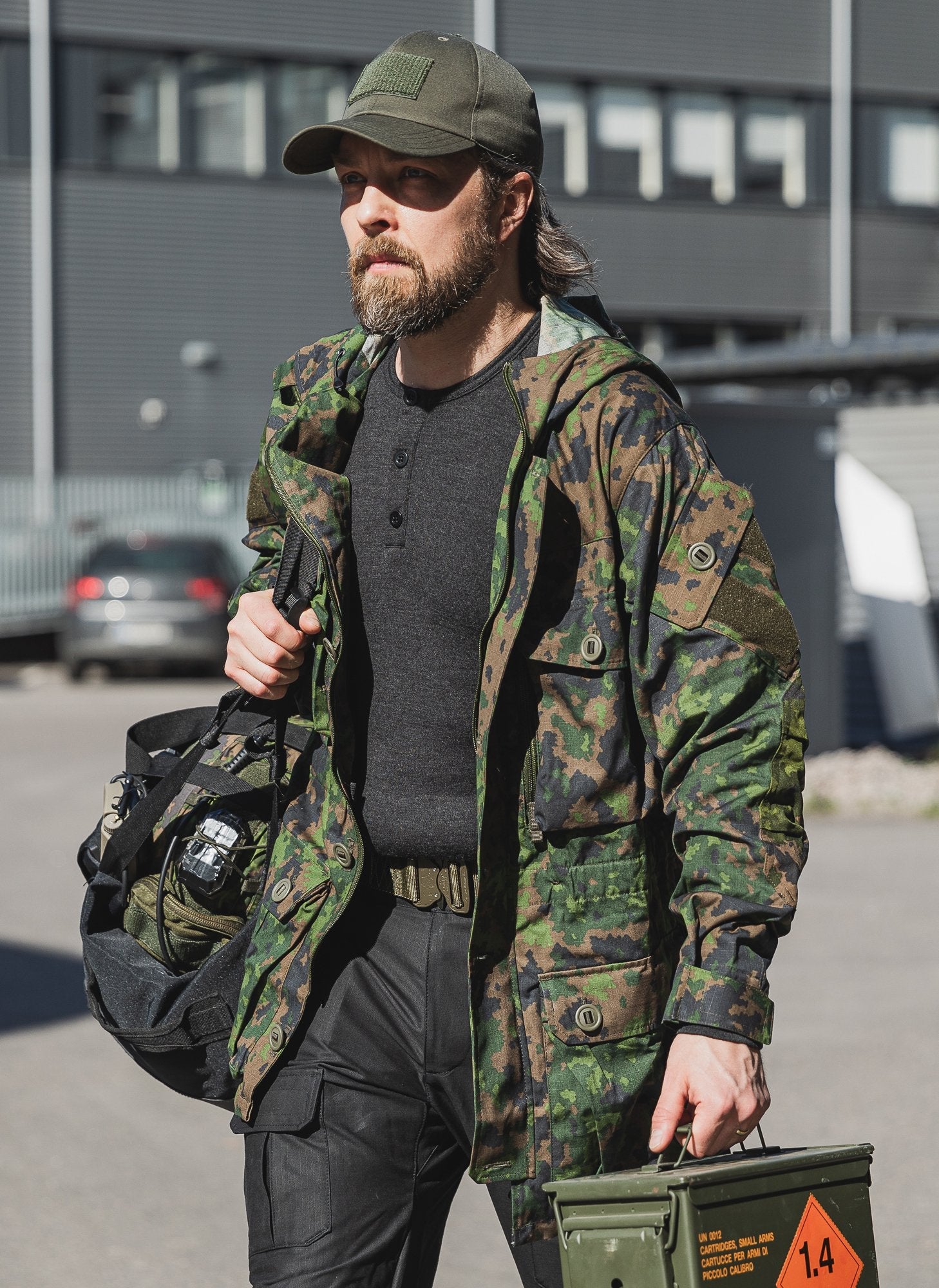 Varusteleka vaarinpaita, merinovillaa