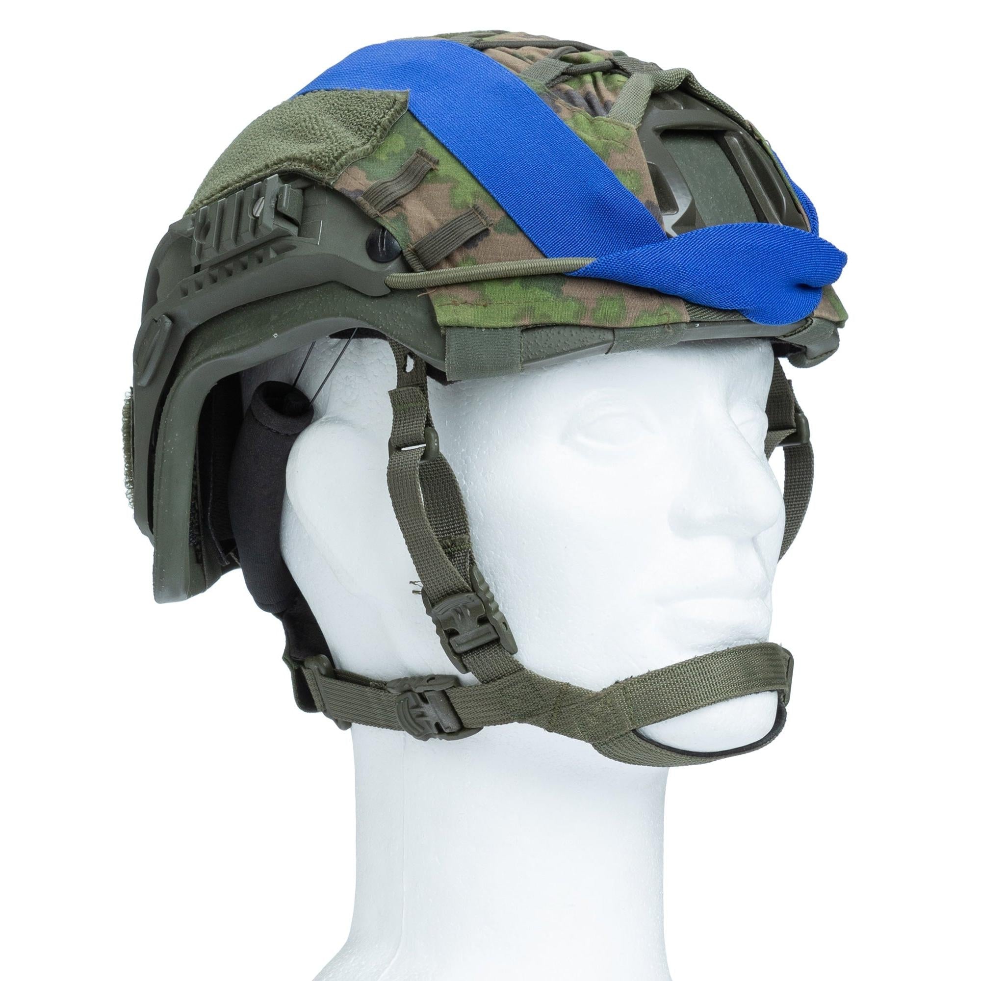 band member bike helmet Varusteleka Helmet Band, Blue