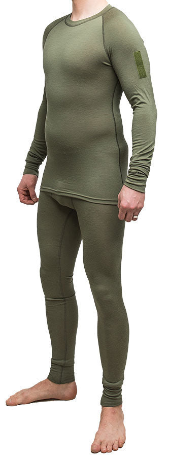 Varusteleka L1 pitkähihainen aluspaita, merinovillaa