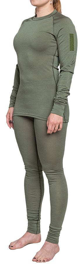 Varusteleka L1 pitkähihainen aluspaita, merinovillaa