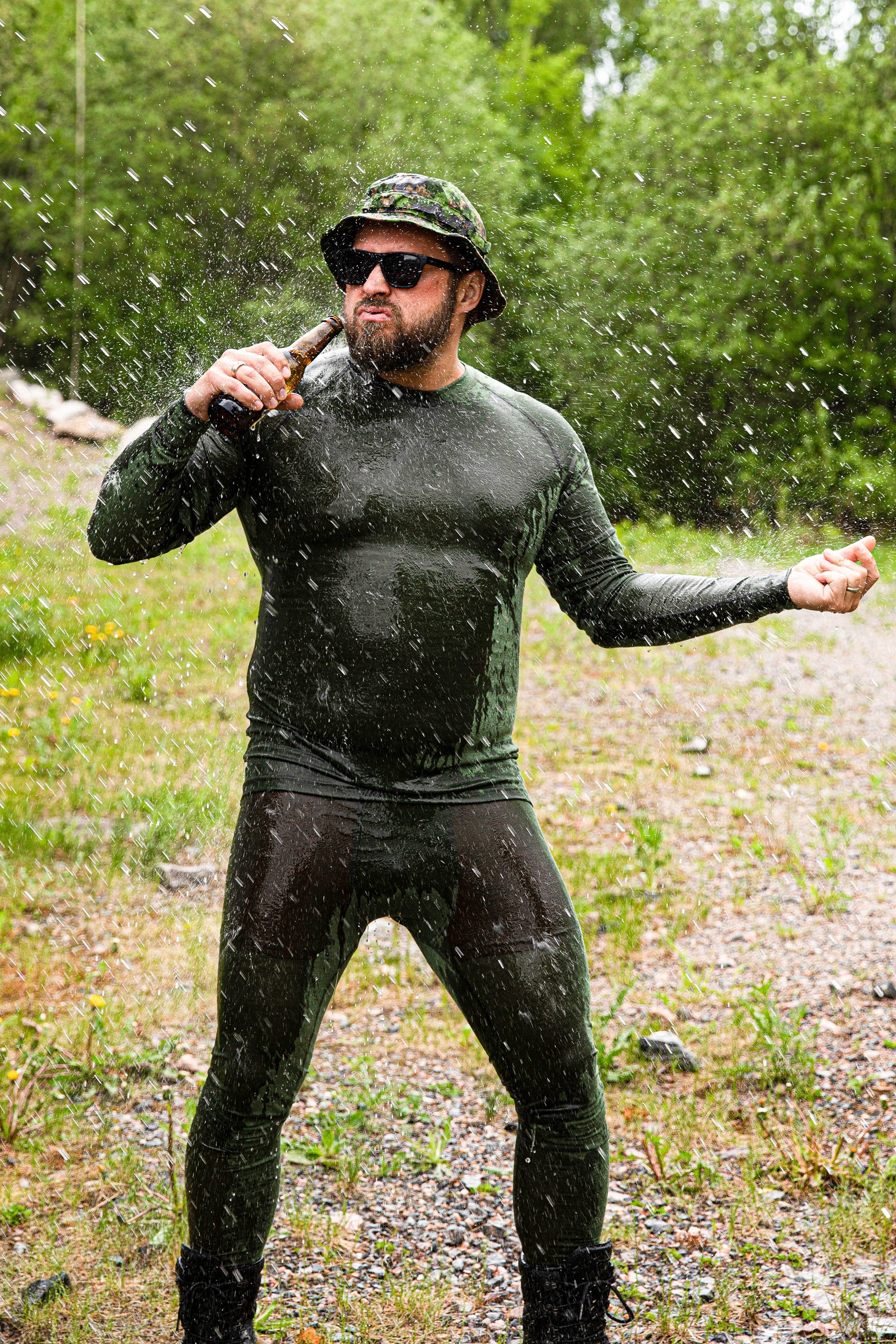 Varusteleka L1 pitkähihainen aluspaita, merinovillaa