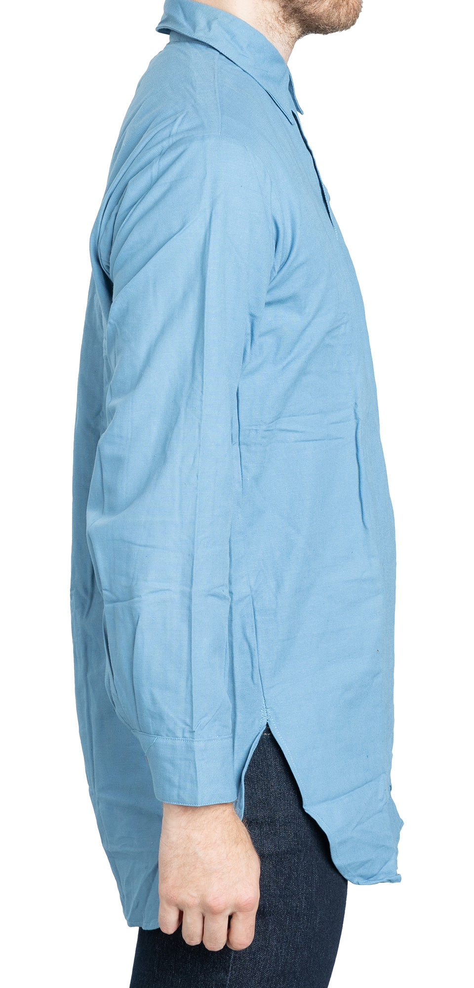 Swedish M59 Field Shirt, Blue, Surplus