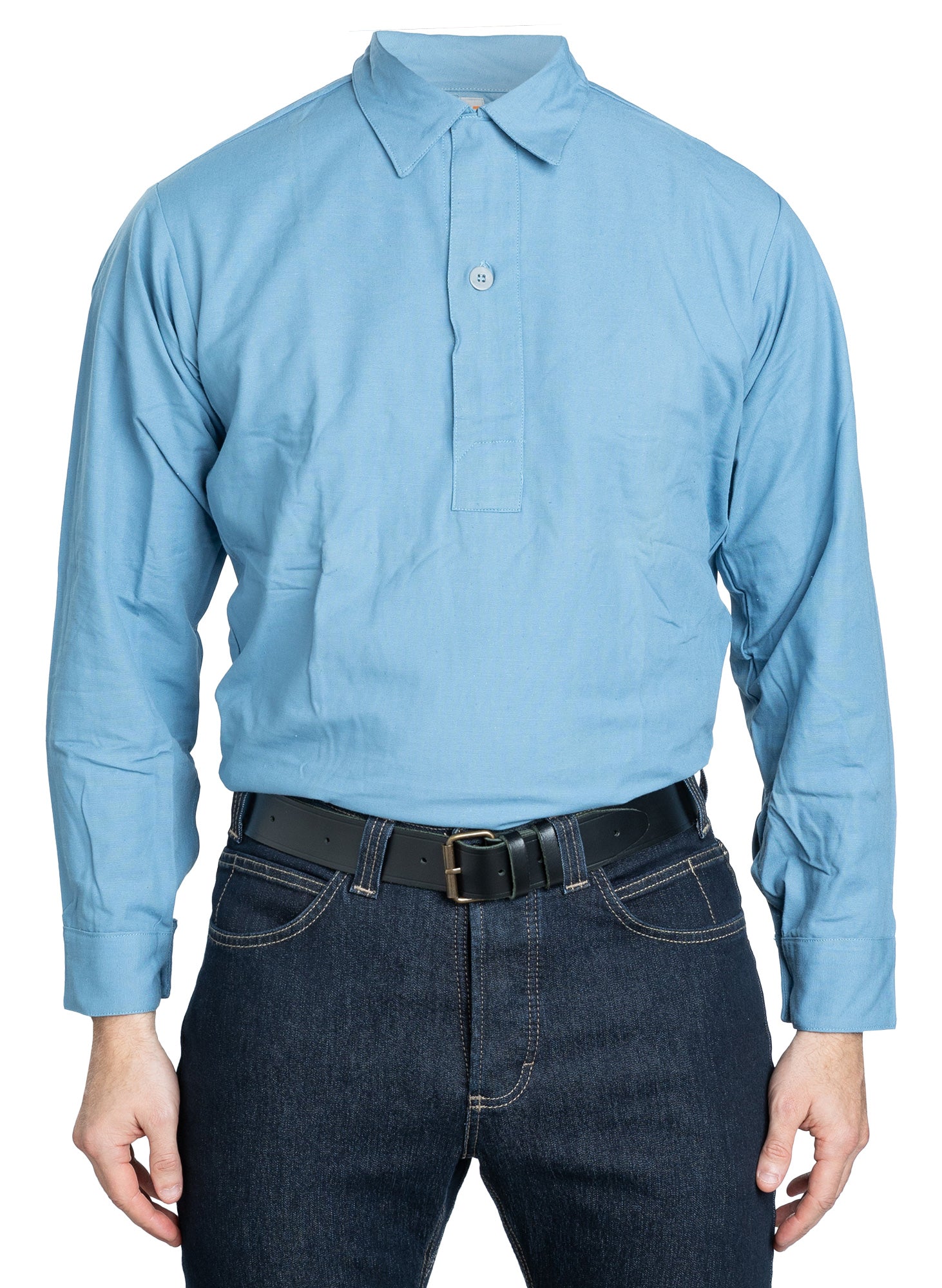 Swedish M59 Field Shirt, Blue, Surplus