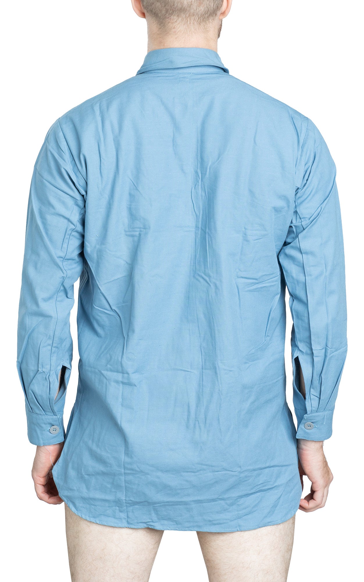 Swedish M59 Field Shirt, Blue, Surplus