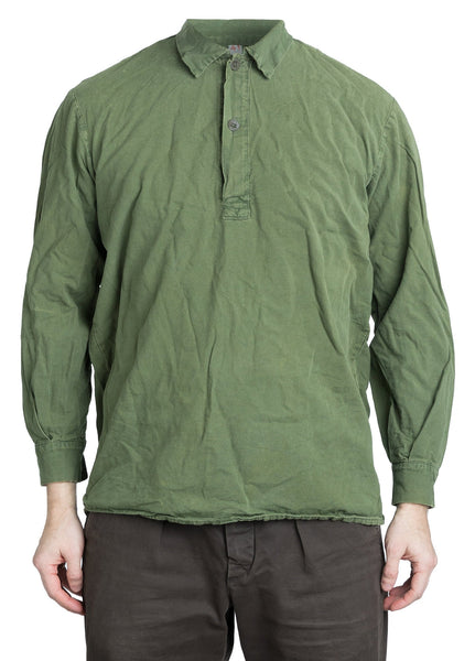 Swedish M59 Service Shirt, Green, Surplus – Varusteleka