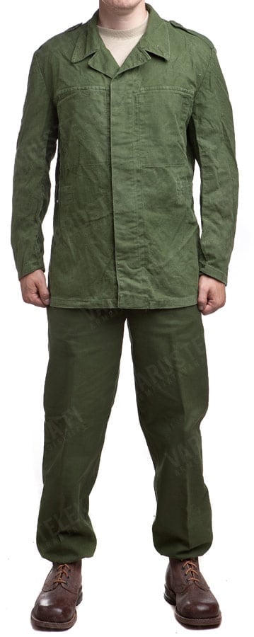 Swedish Work Jacket, Green, Surplus