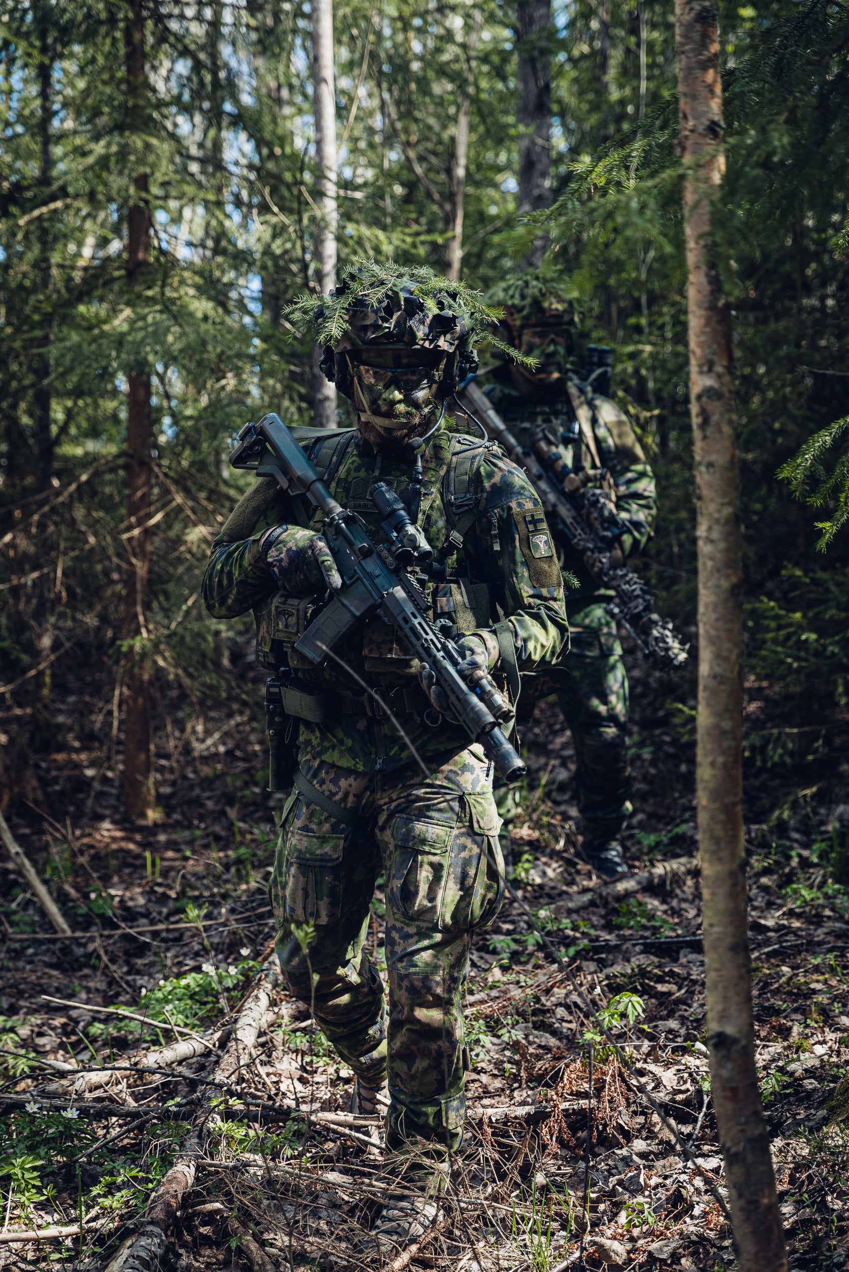 Varusteleka L4 Combat Pants, Ranger Green, Large Short