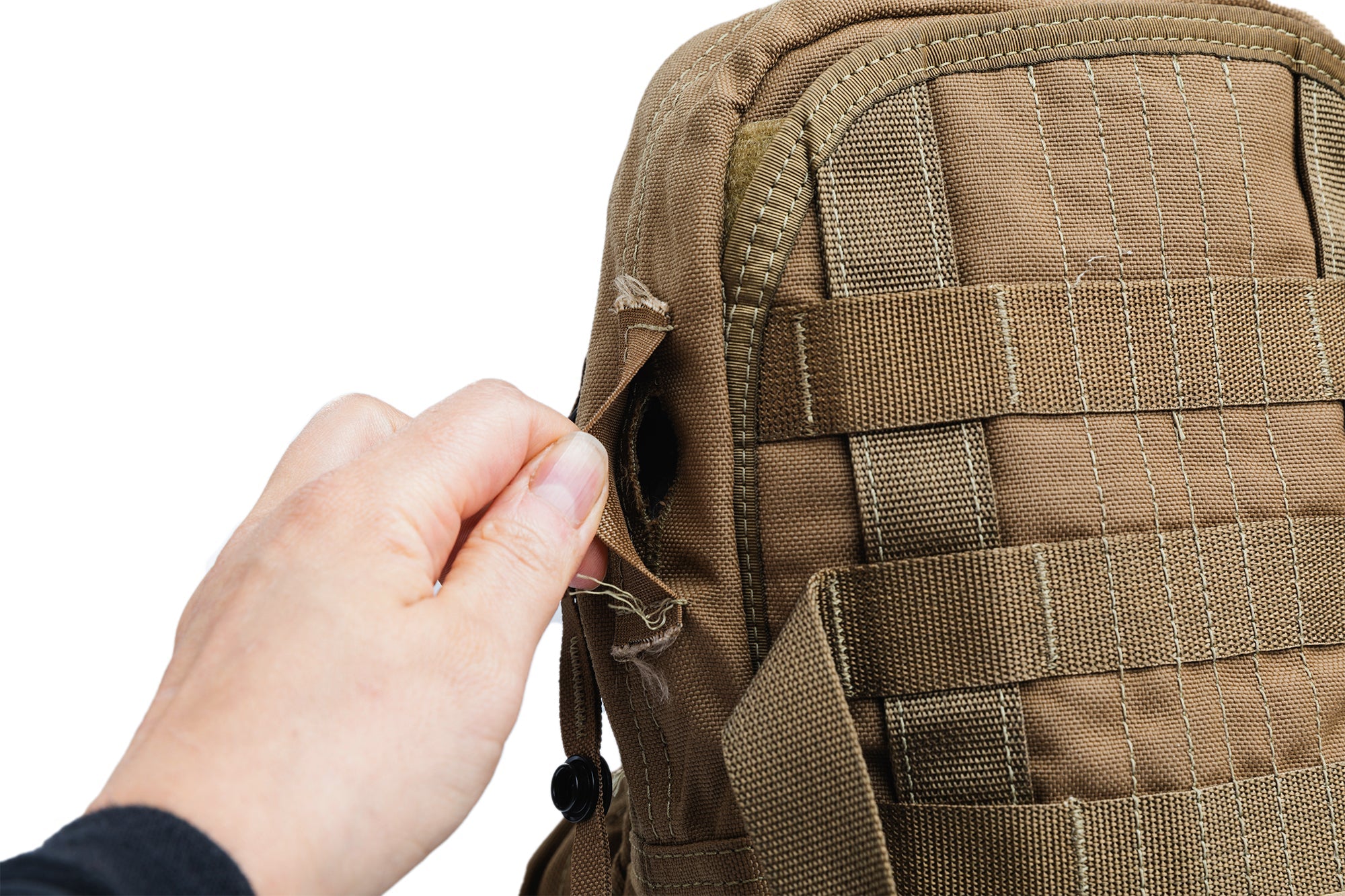 USMC FSBE Modular Assault Pack, kojootinruskea, ylijäämä