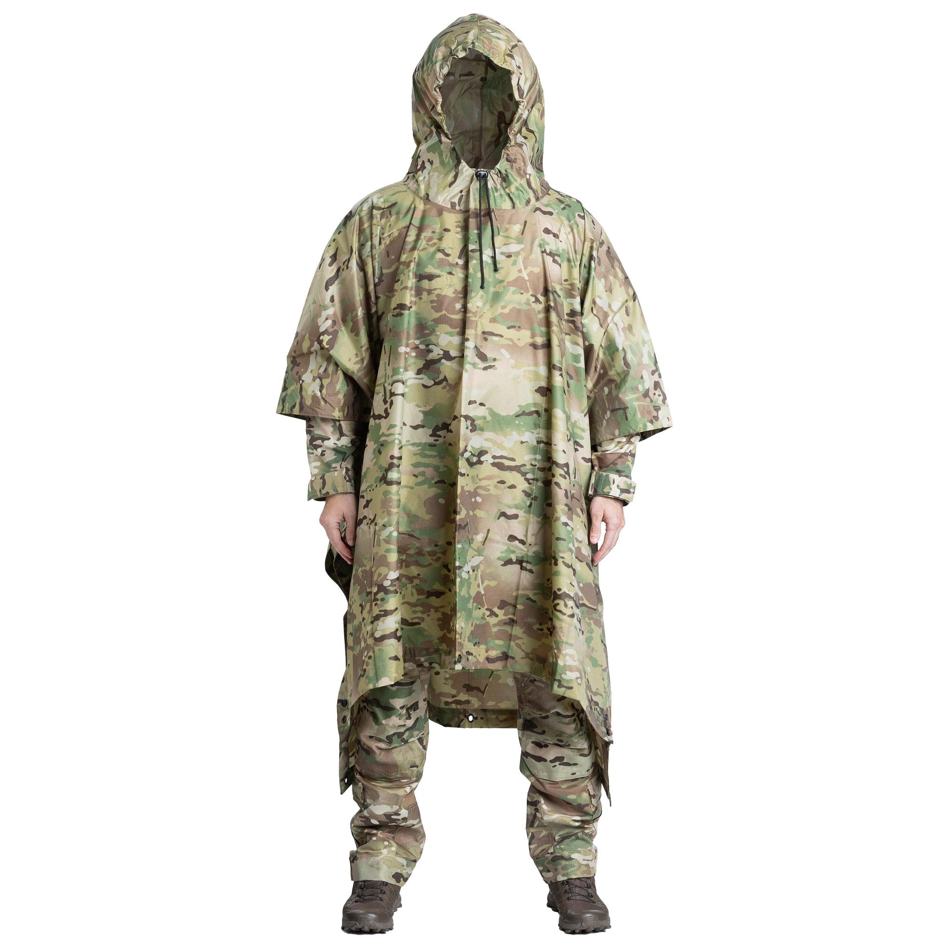 Varusteleka L6 Rain Poncho, M05 Woodland Camo