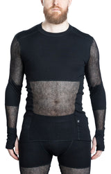 Varusteleka verkkopaita, merinovillaa