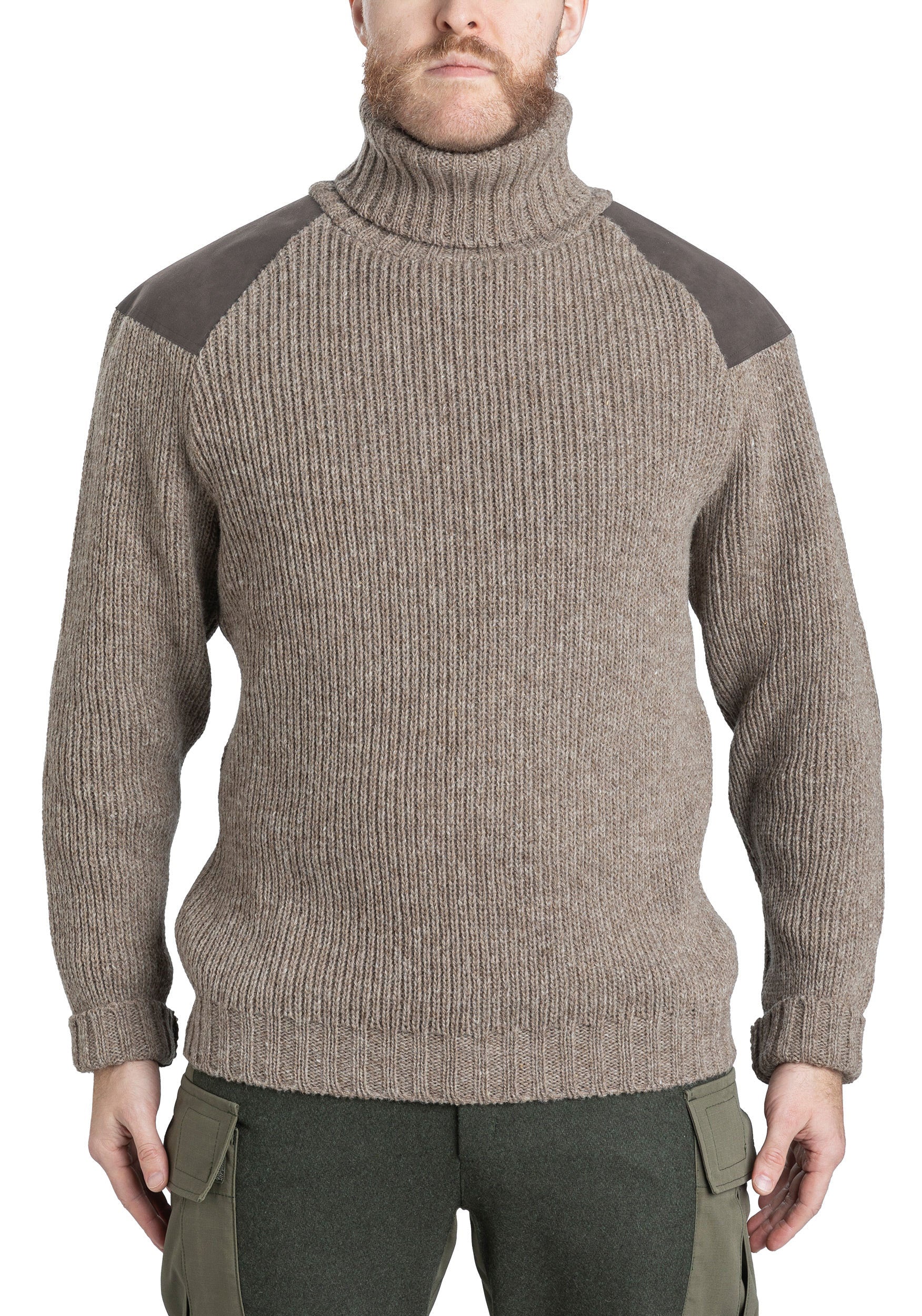 Varusteleka Nordic Merinowoll-Pullover, Hellbraun
