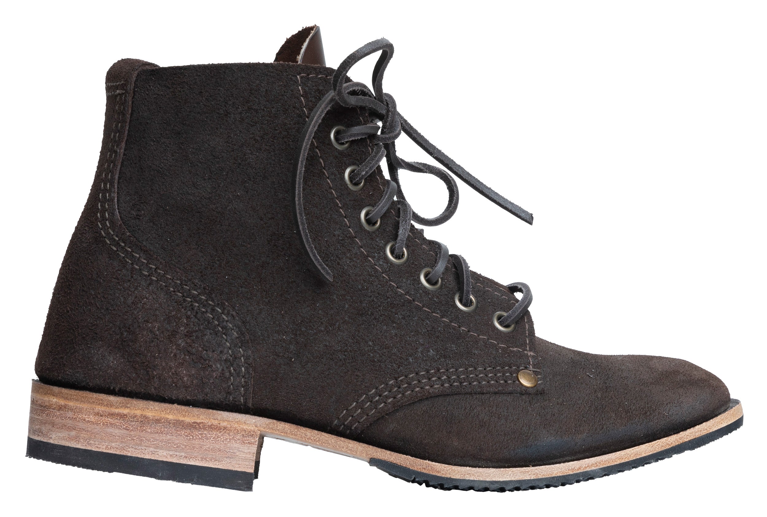 William Lennon B5 Ankle Boots, Dark Brown, Single Thickness Sole