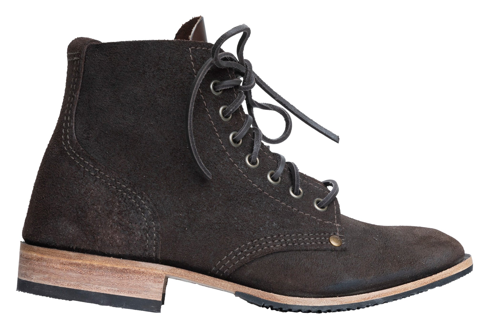 William Lennon B5 nilkkavarsikengät, tummanruskeat, yksinkertaisella pohjalla