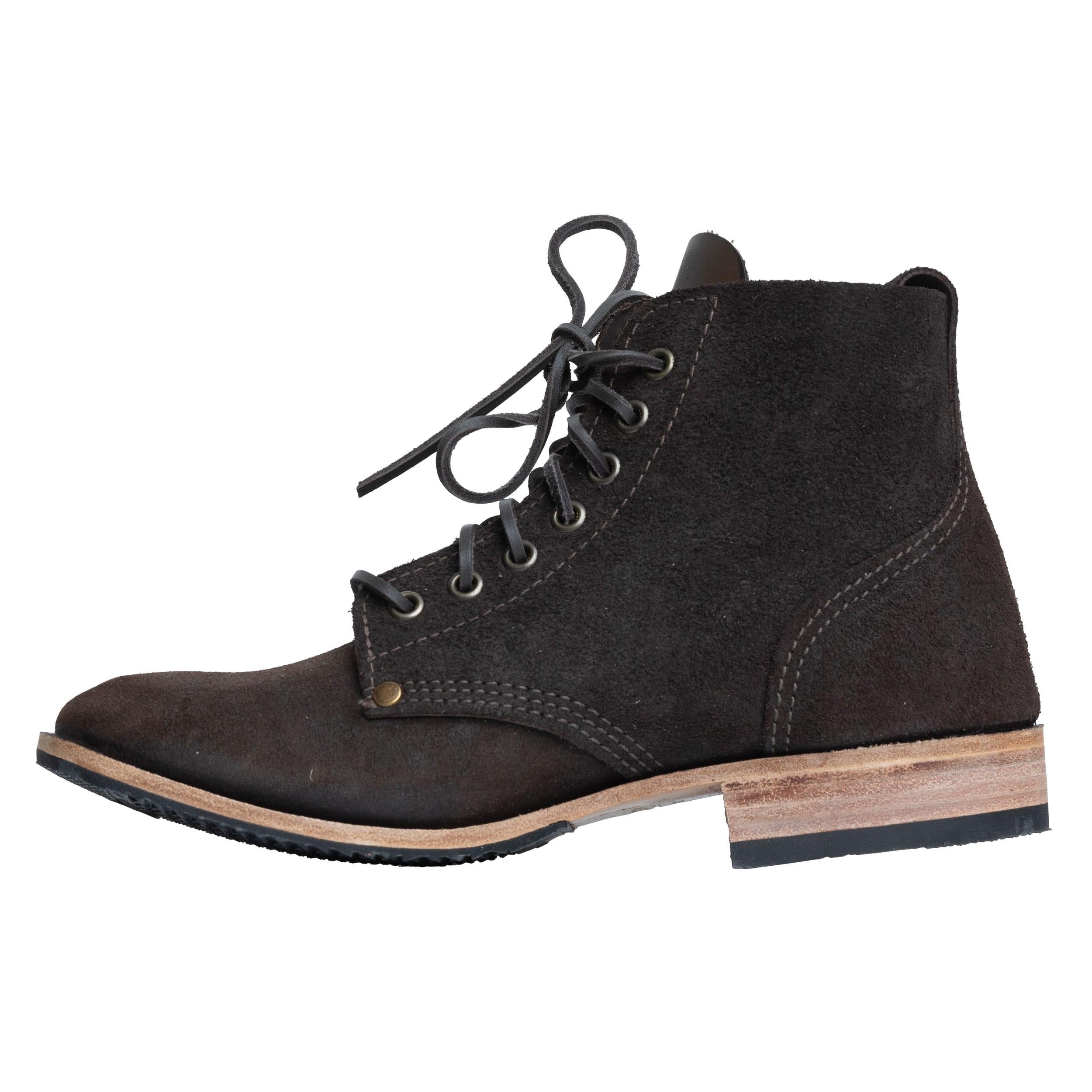 William Lennon B5 Ankle Boots, Dark Brown, Single Thickness Sole