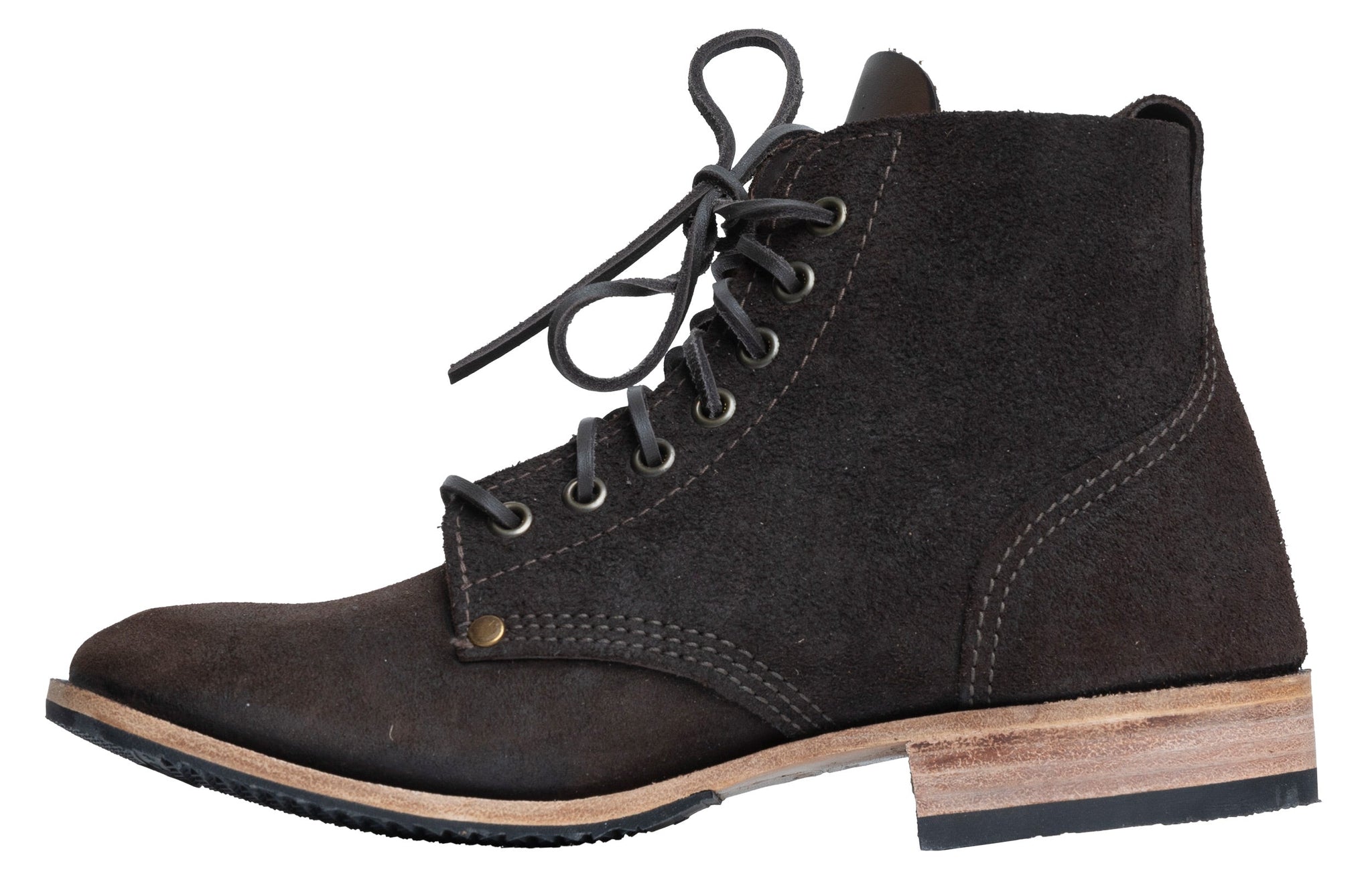 William Lennon B5 nilkkavarsikengät, tummanruskeat, yksinkertaisella pohjalla