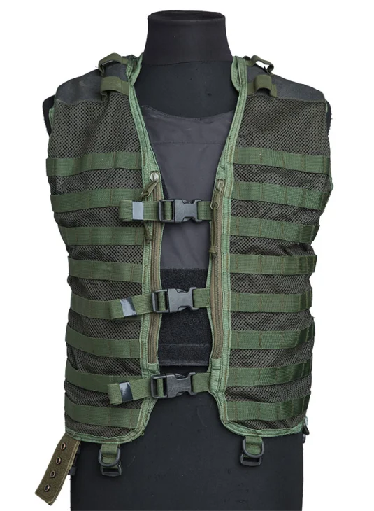 The protective vest underneath the modular vest is not included