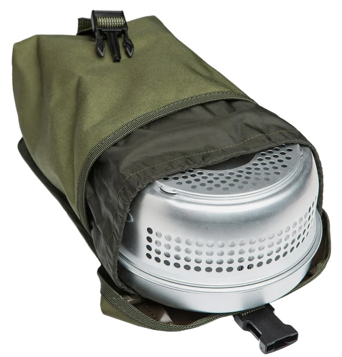 This pouch is perfect for a Trangia 27 field stove.