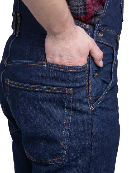 A hidden seam pocket.