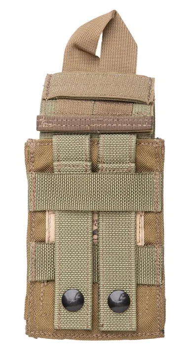 Standard MOLLE/PALS attachment.