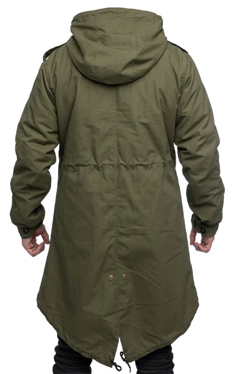 Navy fishtail parka best sale