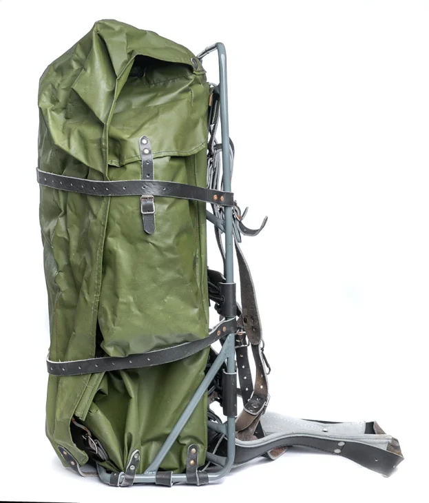 Finnish external frame rucksack green surplus Varusteleka