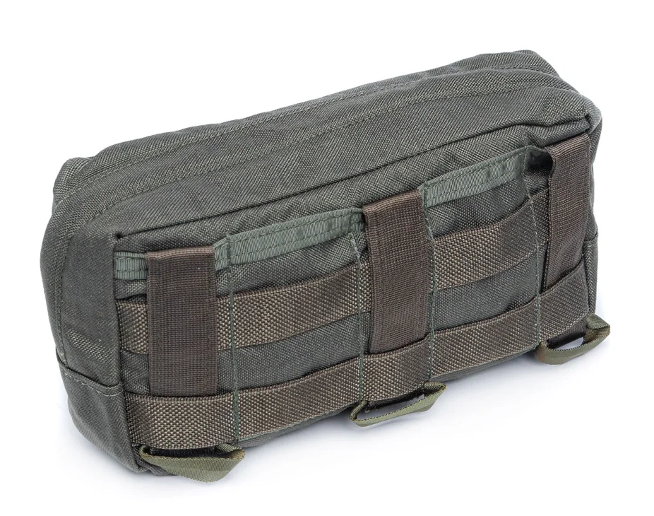 Tuck strap MOLLE attachment in the back.