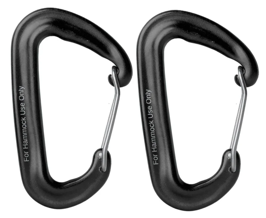 The package includes two karabiners.