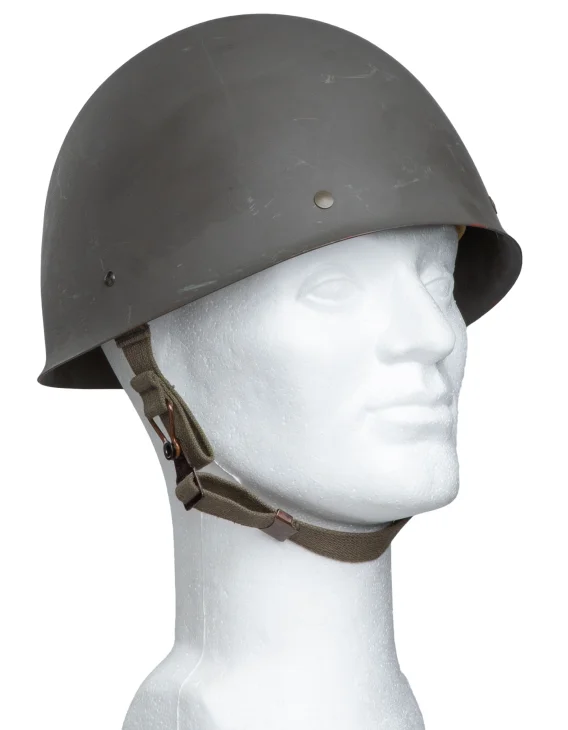 Unissued helmet pictured