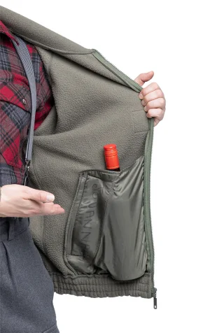 Most products fit in the secret inside pockets.