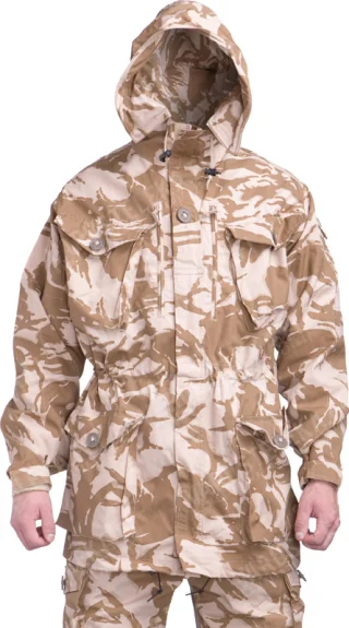 British CS95 Windproof Smock, Desert DPM, surplus