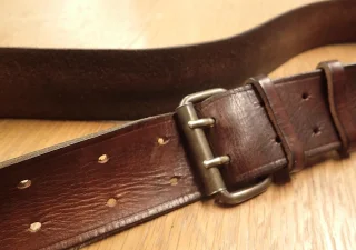 1915 or 2015? This belt gets a magnificent patina in use!