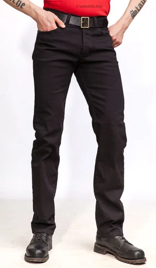 Waist 82 cm, inseam 90 cm, pant size 30/34