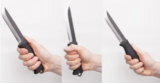 The grip offers many handling styles depending on the task at hand.