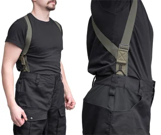 M1950 hook suspenders are a practical and stylish accessory (sold separately of course)