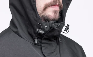 Adjustable hood and protective collar