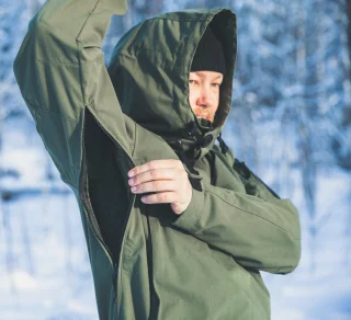 Kaksisuuntaisilla vetoketjuilla saa myös säädettyä tuuletusta.