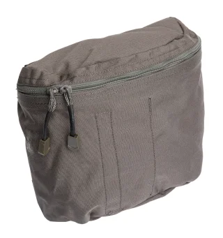 General Purpose Pouch, Large. Wide and shaped to fit the curve of the torso.