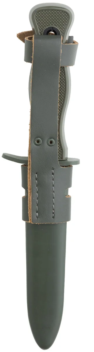 Metal sheath with a belt loop.