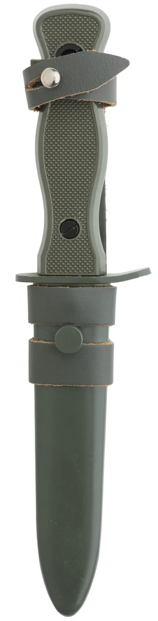 Metal sheath with a belt loop.