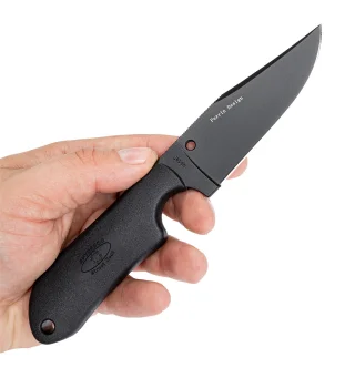 The index finger choil prevents your hand from slipping onto the blade during use.