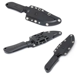 The adjustable sheath enables a wide range of carrying options.