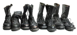 The condition and models vary a bit. All are "the same boot".