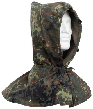 BW Shelter Half Pouch / Hood, Flecktarn, Surplus