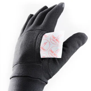 The manufacturer has gloves which include a pouch for the warmer.