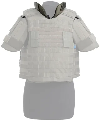 Sioen Ballistics TG2 Tacticum Gen 2 Neck and Shoulders Protector, NIJ IIIA