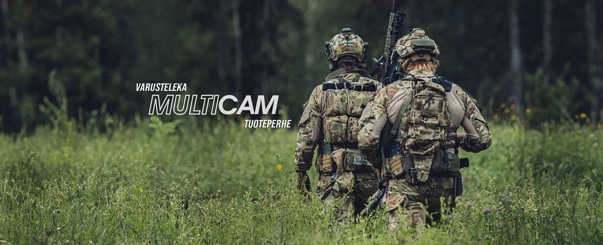 Soldiers in Multicam camouflage