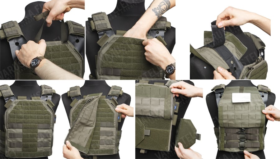 Sioen Tacticum Plate Carrier - Varusteleka.com