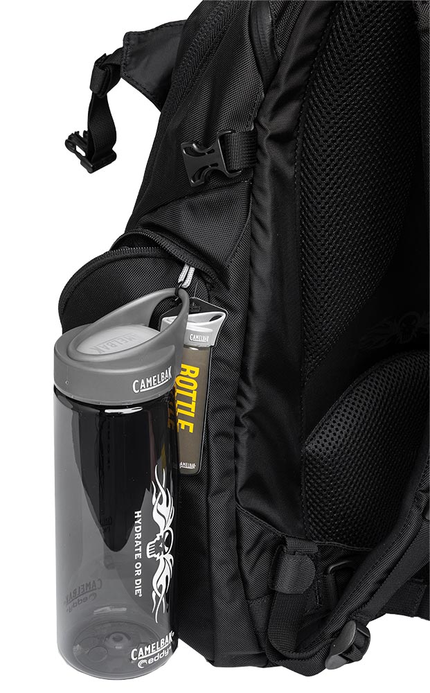 Camelbak Urban Assault Pack, Black, With Water Bottle, Surplus 