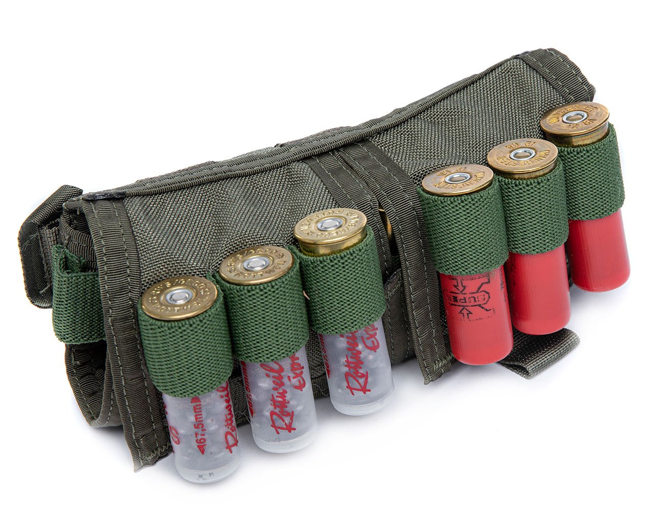 Paraclete Shotgun 19-Round Ammo Pouch, Smoke Green, Surplus - Varusteleka