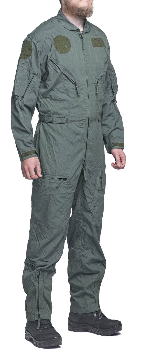 Dutch Flight Coverall, Sage Green, Surplus - Varusteleka